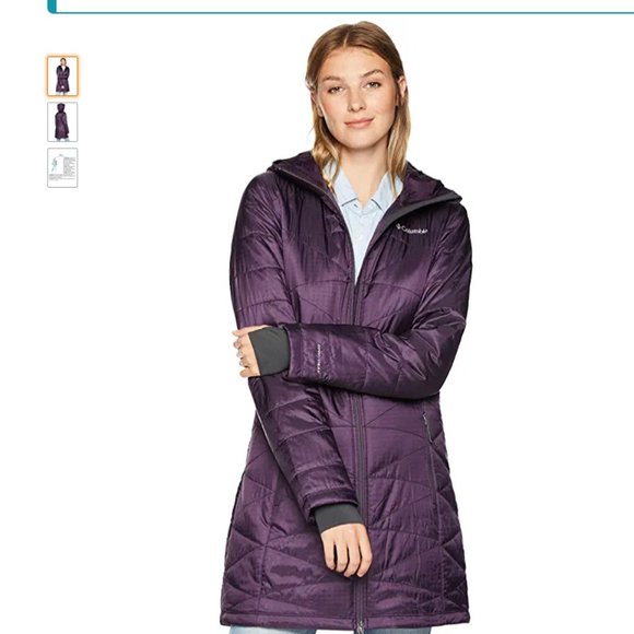 columbia mighty light hooded jacket